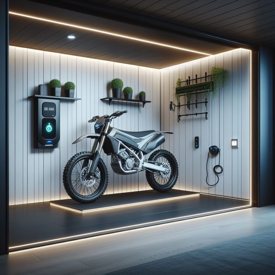 Electric Dirt Bike Storage